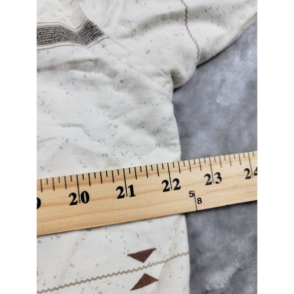 Roper Southwestern Aztec Cowboy Button Down Shirt, soft cotton, Large, L/S - Picture 2 of 6